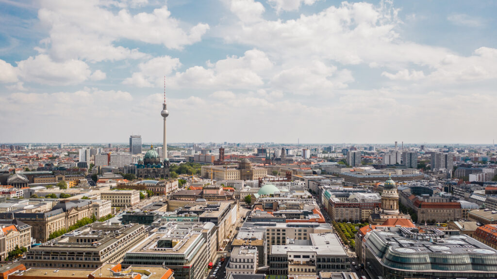 Luftbild von Berlin